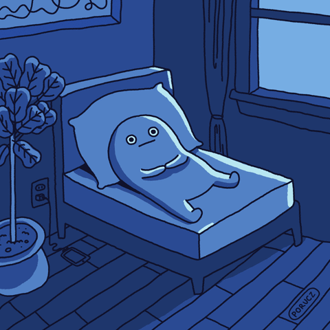 Lonely Anxiety GIF by Michelle Porucznik-downsized_large